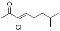 3-Octen-2-one,  3-chloro-7-methyl-,791854-04-1,结构式