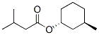 (+)-(1alpha,2beta,5beta)-2-(isopropyl)-5-methylcyclohexyl acetate 化学構造式