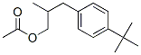 [2-methyl-3-(4-tert-butylphenyl)propyl] acetate Struktur