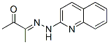 3-[2-(Quinoline-2-yl)hydrazono]-2-butanone Structure