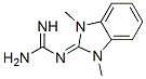 Guanidine, (1,3-dihydro-1,3-dimethyl-2H-benzimidazol-2-ylidene)- (9CI) 化学構造式
