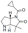 Pyrrolo[3,2-b]pyrrol-2(1H)-one, 1-(cyclopropylcarbonyl)hexahydro-3,3-dimethyl-, (3aR,6aS)- (9CI) Structure