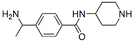 Benzamide, 4-(1-aminoethyl)-N-4-piperidinyl- (9CI) Struktur