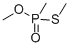 O,S-Dimethyl methylphosphonothioate 结构式