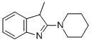 3H-Indole,3-methyl-2-(1-piperidinyl)-(9CI) 结构式