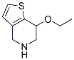Thieno[3,2-c]pyridine, 7-ethoxy-4,5,6,7-tetrahydro- (9CI) Structure
