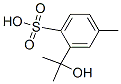 Benzenesulfonic acid, 2-(1-hydroxy-1-methylethyl)-4-methyl- (9CI) 结构式