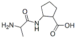 Cyclopentanecarboxylic acid, 2-[(2-amino-1-oxopropyl)amino]- (9CI) 结构式