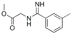 Glycine, N-[imino(3-methylphenyl)methyl]-, methyl ester (9CI) 结构式