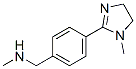 Benzenemethanamine, 4-(4,5-dihydro-1-methyl-1H-imidazol-2-yl)-N-methyl- (9CI),792905-33-0,结构式