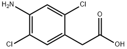 1-(4-Amino-2,5-dichloro-phenyl)-acetic acid,792916-43-9,结构式