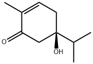 2-Cyclohexen-1-one,5-hydroxy-2-methyl-5-(1-methylethyl)-,(5R)-(9CI),792955-21-6,结构式