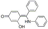 4-(anilino-phenyl-methylidene)-3-hydroxy-cyclohexa-2,5-dien-1-one 化学構造式