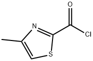 2-Thiazolecarbonyl chloride, 4-methyl- (9CI),79312-42-8,结构式