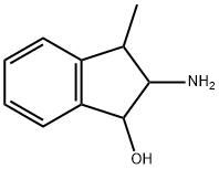 1H-Inden-1-ol,  2-amino-2,3-dihydro-3-methyl- Struktur