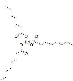 neodymium(3+) octanoate,79321-04-3,结构式