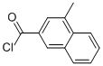 2-Naphthalenecarbonyl chloride, 4-methyl- (9CI) Structure