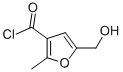 3-Furancarbonyl chloride, 5-(hydroxymethyl)-2-methyl- (9CI) Structure