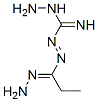 Diazenecarboximidic  acid,  2-(1-hydrazonopropyl)-,  hydrazide  (9CI) 化学構造式