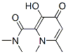 2-Pyridinecarboxamide, 1,4-dihydro-3-hydroxy-N,N,1,6-tetramethyl-4-oxo- (9CI) Structure