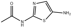 Acetamide,  N-(5-amino-2-thiazolyl)- 化学構造式