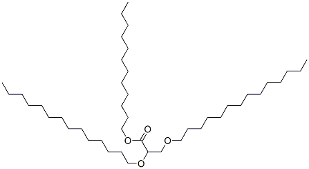 2,3-ditetradecyloxypropionic acid 1-dodecyl ester|