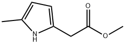 Methyl 5-methyl-1H-pyrrole-2-acetate,793710-88-0,结构式