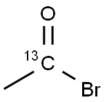 ACETYL BROMIDE-1-13C Structure