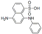 5-amino-8-anilinonaphthalene-1-sulphonic acid,79392-39-5,结构式