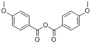 4-メトキシ安息香酸無水物 化学構造式
