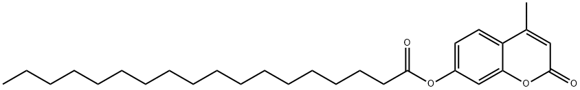 4-甲基-2-氧代-2H-1-苯并吡喃-7-基 十八烷酸酯,79408-85-8,结构式