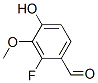 2-FLUOROVANILLIN Structure