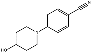 4-(4-HYDROXY-PIPERIDIN-1-YL)-BENZONITRILE Structure