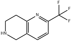 2-Trifluoromethyl-5,6,7,8-tetrahydro-[1,6]naphthyridine Structure