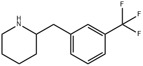 2-(3-TRIFLUOROMETHYL-BENZYL)-PIPERIDINE 结构式