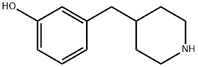 3-PIPERIDIN-4-YLMETHYL-PHENOL 化学構造式