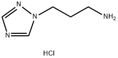 3-(1H-1,2,4-三唑-1-基)丙胺盐酸盐, 794522-91-1, 结构式