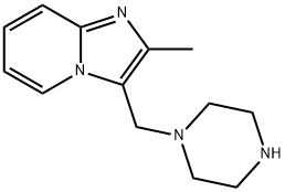 2-甲基-3-(哌嗪-1-基甲基)咪唑并[1,2-A]吡啶,794582-36-8,结构式