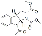 Dimethyl-(2S, 3aR, 8aS)-8-acetyl-1,2,3,3a,8a-hexahydropyrrolo[2,3]indol-1,2-dicarboxylate,79465-83-1,结构式