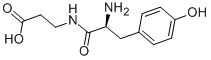 H-TYR-BETA-ALA-OH Structure