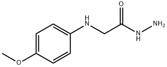 (4-METHOXY-PHENYLAMINO)-ACETIC ACID HYDRAZIDE Struktur