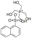 TETRAKIS(HYDROXYMETHYL)PHOSPHONIUM1-NAPHTHALENESULPHONATE Struktur