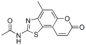 Acetamide,  N-(4-methyl-7-oxo-7H-pyrano[2,3-g]benzothiazol-2-yl)-,79492-13-0,结构式