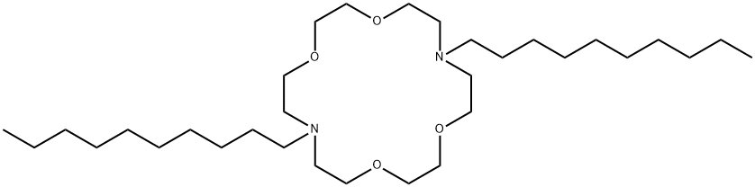 7,16-二癸基-1,4,10,13-四氧-7,16-二氮-环十八烷,79495-97-9,结构式