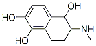 1,2,5-Naphthalenetriol, 5,6,7,8-tetrahydro-6-(methylamino)- (9CI) Struktur