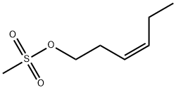 1-Mesyloxy-3(Z)-hexene Struktur