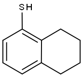 5,6,7,8-TETRAHYDRO-1-NAPHTHALENETHIOL 化学構造式