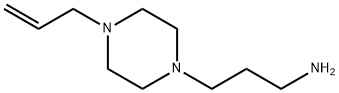 1-Piperazinepropanamine,4-(2-propenyl)-(9CI) 结构式