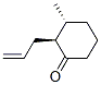 Cyclohexanone, 3-methyl-2-(2-propenyl)-, (2S,3R)- (9CI) Structure
