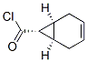 Bicyclo[4.1.0]hept-3-ene-7-carbonyl chloride, (1alpha,6alpha,7alpha)- (9CI) 化学構造式